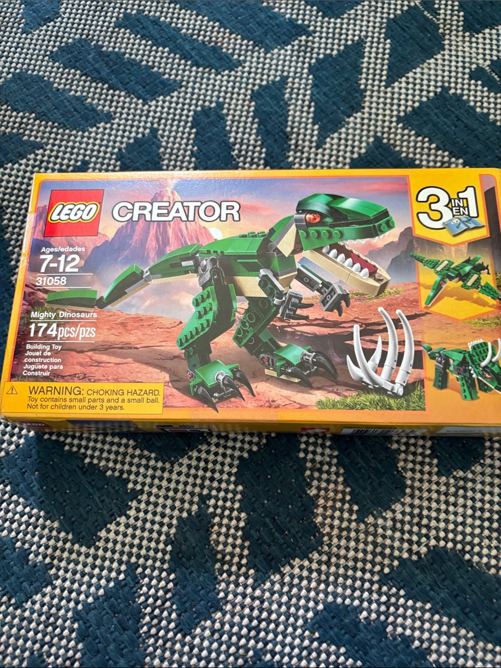 LEGO Creator Green Mighty Dinosaurs 3-in-1 Building Set